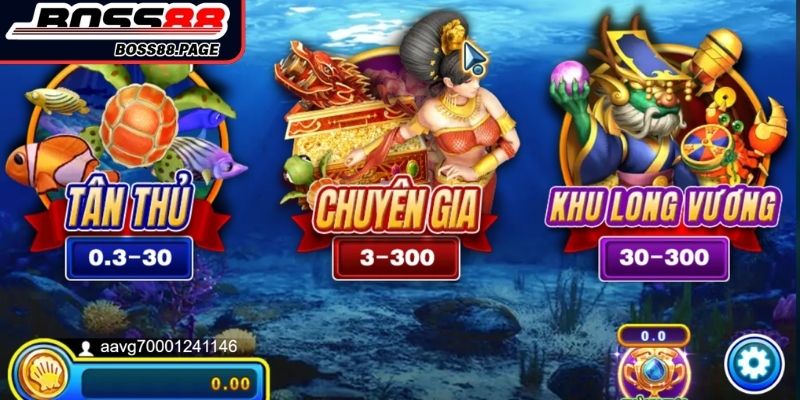 Tổng quan game Bắn Cá Long Vương tại Boss8