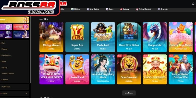 Tổng quát về đăng nhập BOSS8